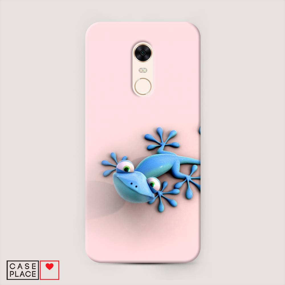 

Пластиковый чехол "Голубая ящерка" на Xiaomi Redmi 5 Plus, 33120-1