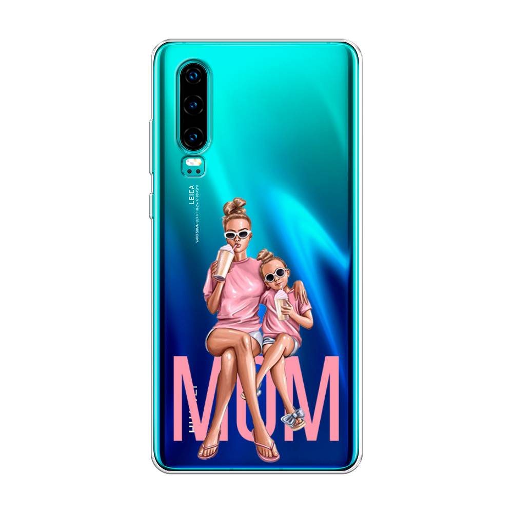 

Чехол Awog на Huawei P30 "Lovely mom", Синий;бежевый;розовый, 68550-7
