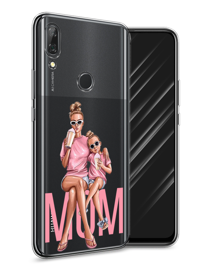 

Чехол Awog на Huawei P Smart Z "Lovely mom", Синий;бежевый;розовый, 69450-7