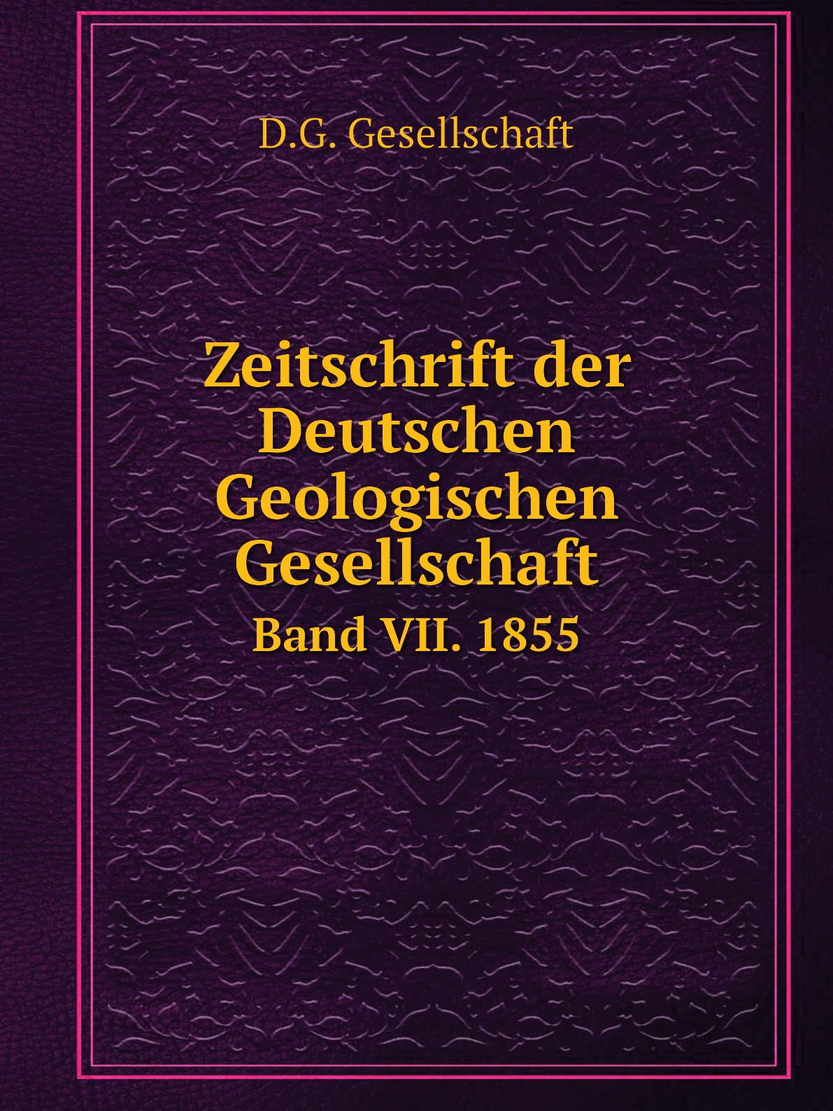 

Zeitschrift der Deutschen Geologischen Gesellschaft