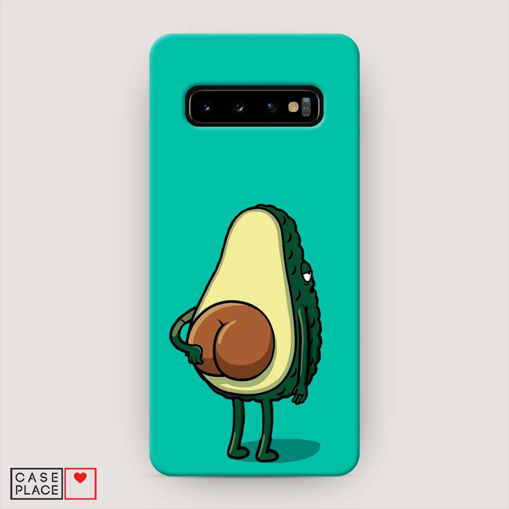 

Пластиковый чехол "Попа авокадо" на Samsung Galaxy S10, 27020-7