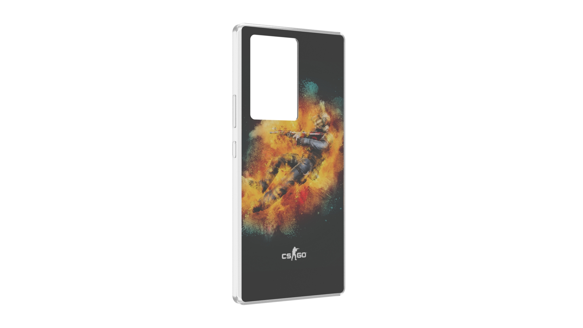 

Чехол MyPads CS-go-Контр-террорист мужской для ZTE Nubia Z40 Pro, Прозрачный, Tocco