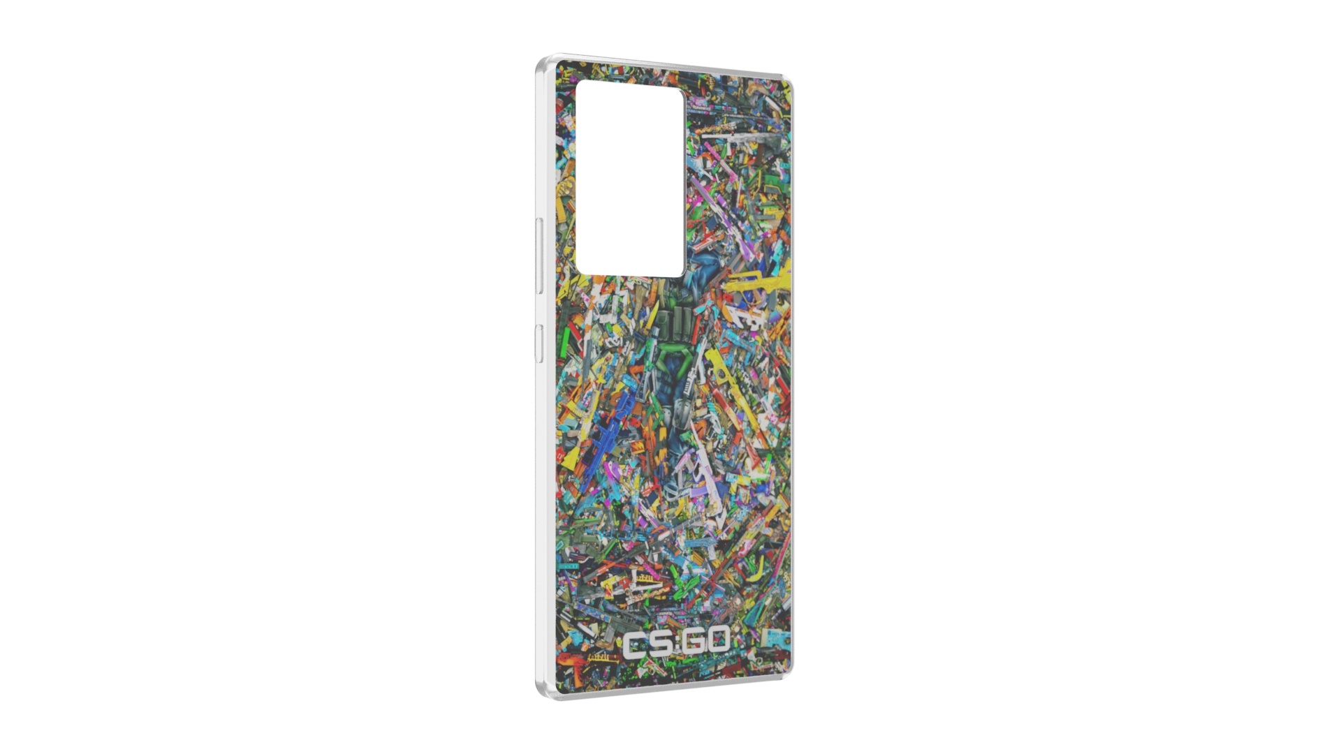 

Чехол MyPads CS GO guns skins мужской для ZTE Nubia Z40 Pro, Прозрачный, Tocco
