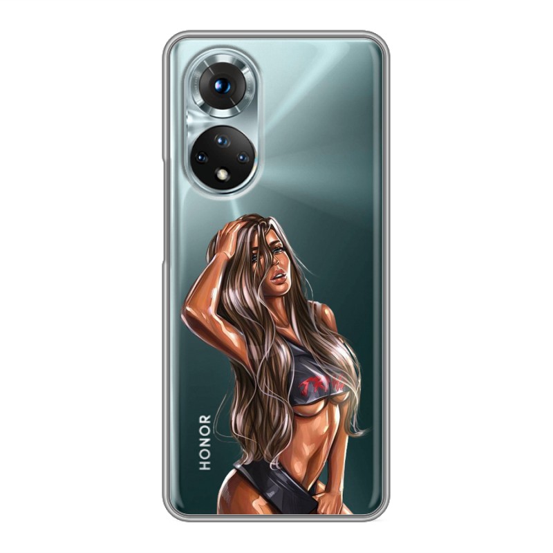 

Силиконовый чехол для Huawei Honor 50 / Huawei Nova 9 Девушка на спорте