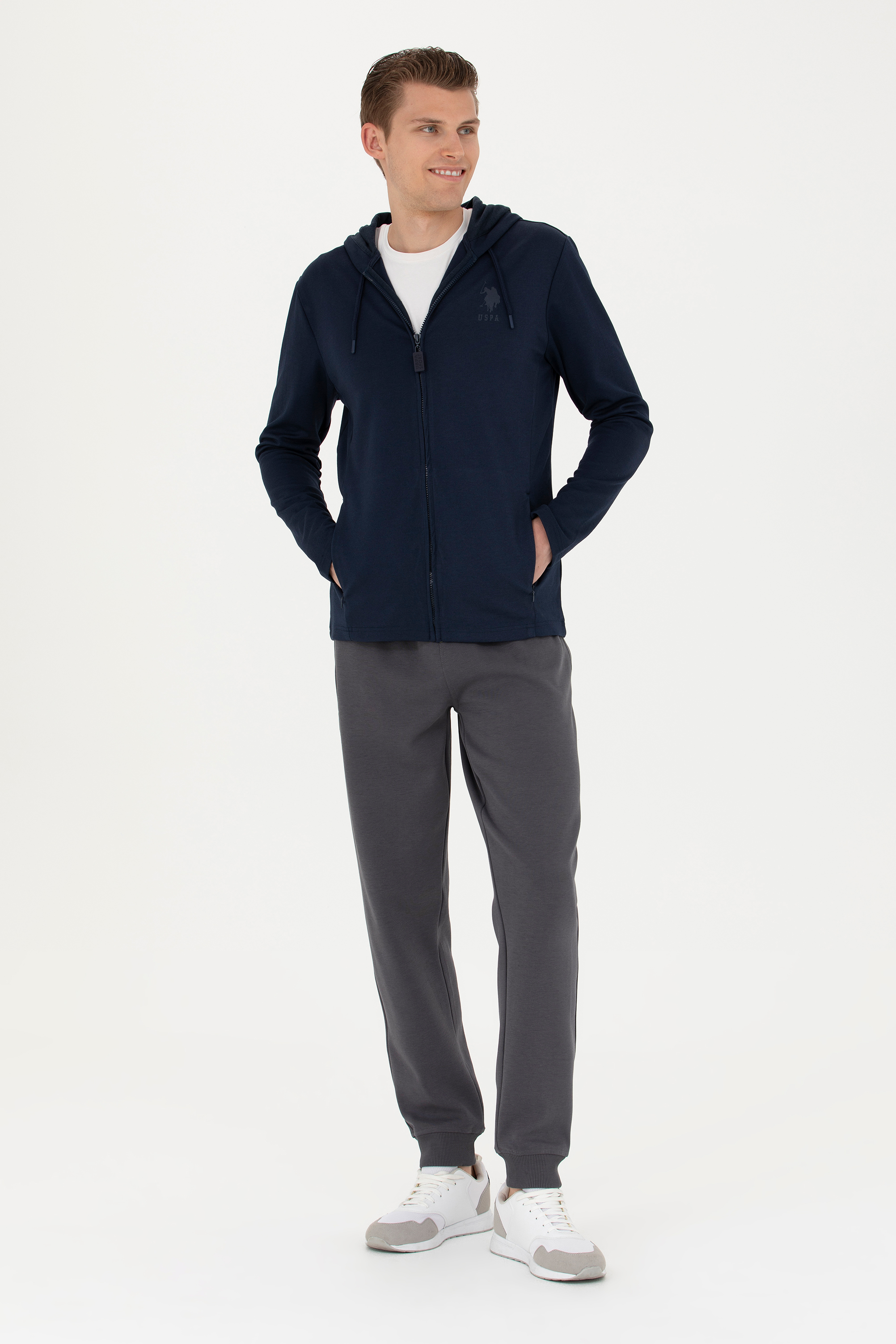 

Спортивные брюки мужские U.S. POLO Assn. G081SZ0OP0RC-SELO серые L, Серый, G081SZ0OP0RC-SELO