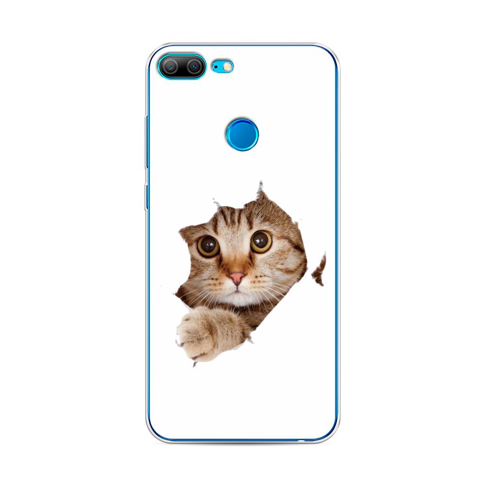 

Чехол на Honor 9 Lite "Кот и бумага", Белый;коричневый, 64250-1