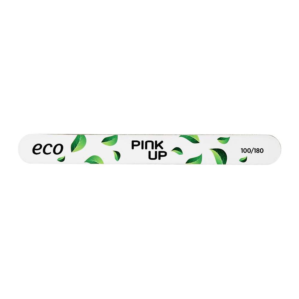 Пилка для ногтей Pink up Accessories ECO из бамбука 100/180