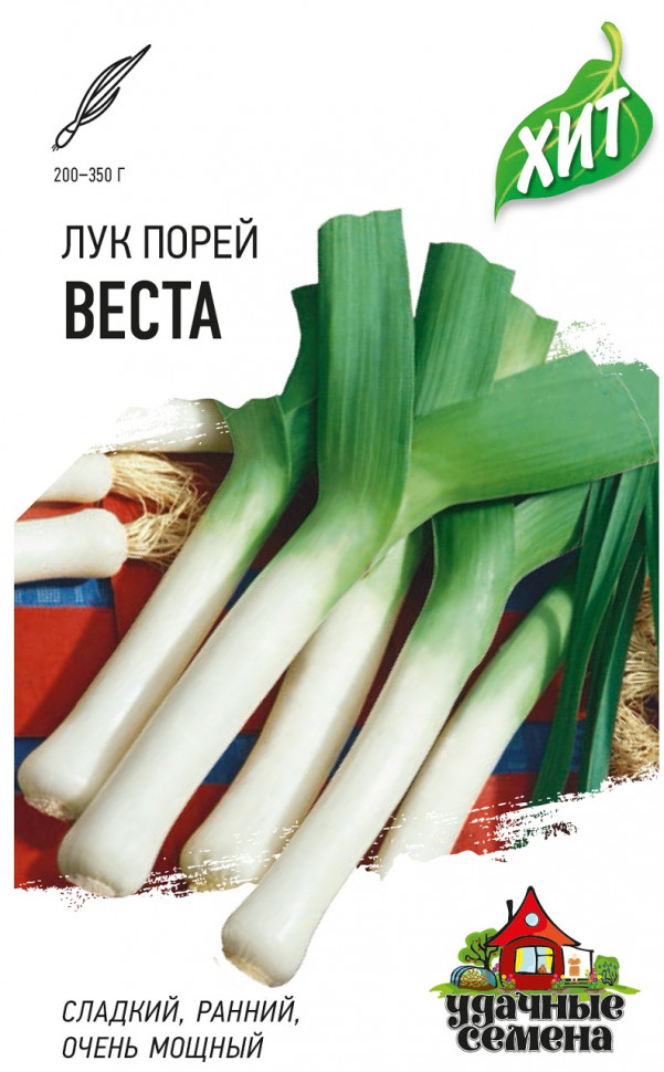 

Семена лук порей Веста Удачные семена 1071858415-20 20 уп.