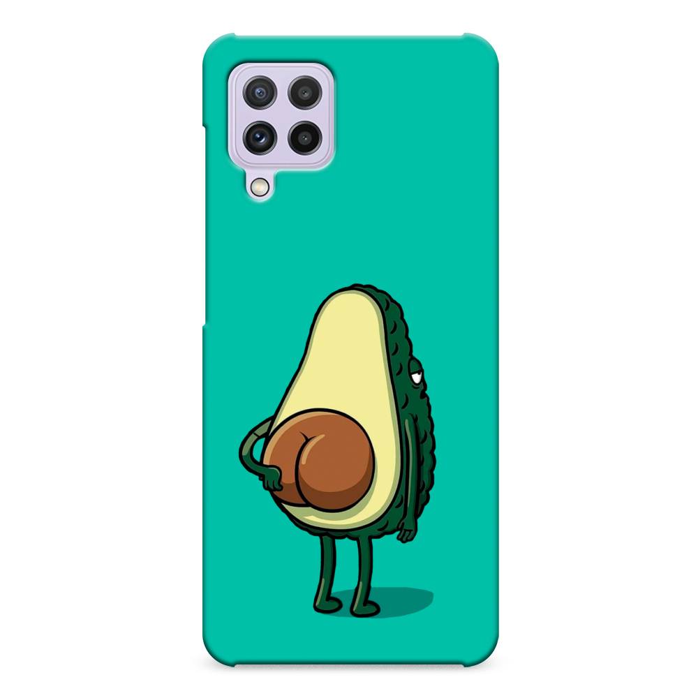 

Пластиковый чехол "Попа авокадо" на Samsung Galaxy A22