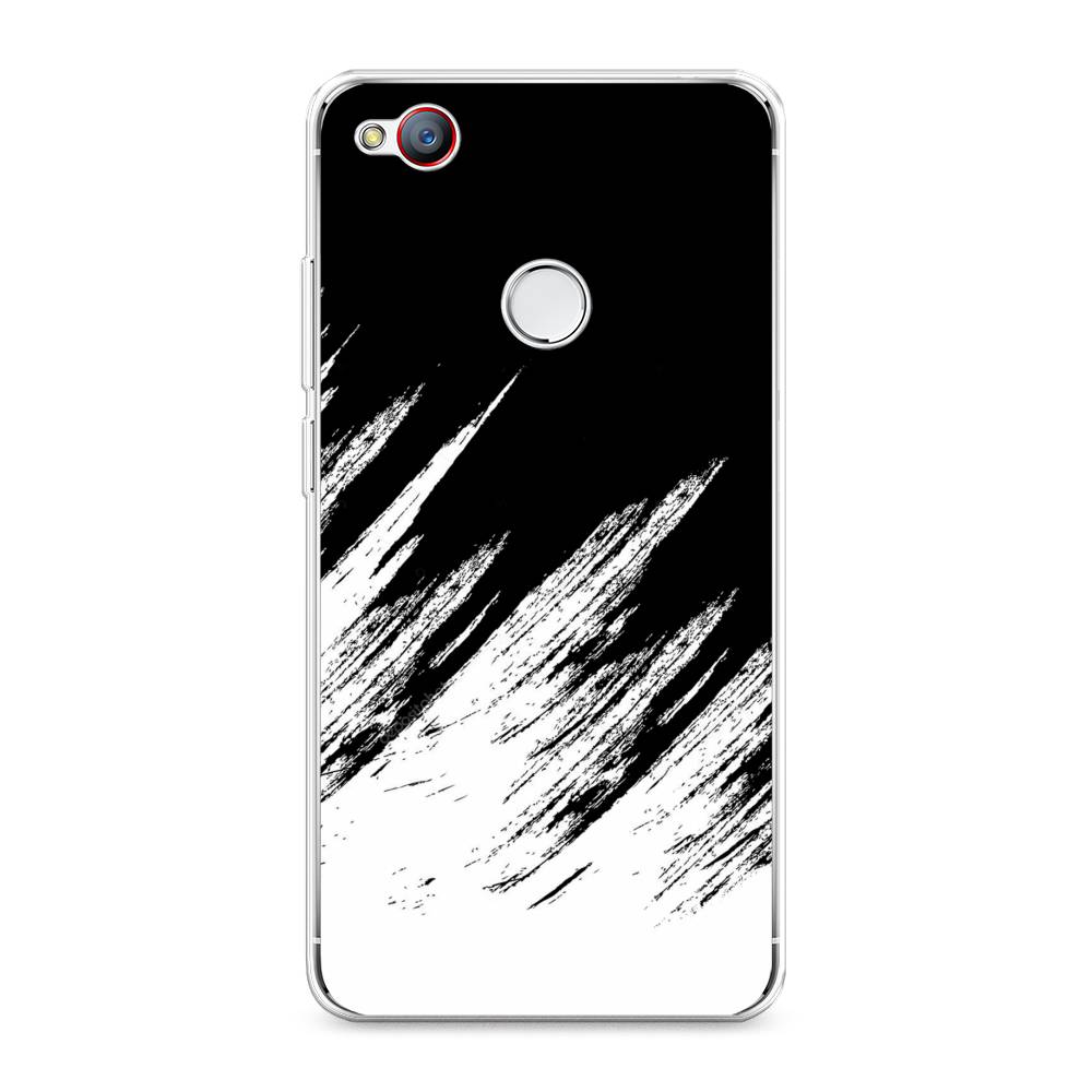 

Чехол Awog на ZTE Nubia Z11 / ЗТЕ Нубиа Z11 "Черно белые брызги", 131750-3