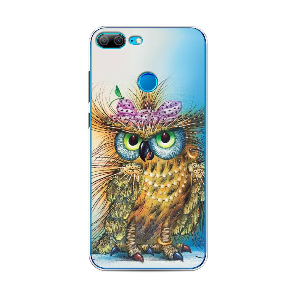 

Чехол для Honor 9 Lite "Модная сова", Коричневый;голубой, 64250-1