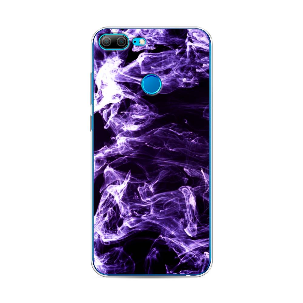 

Чехол для Honor 9 Lite "Фиолетовый дым", Фиолетовый;белый;черный, 64250-3