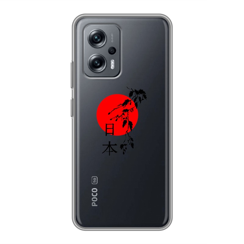 

Прозрачный чехол на для Poco X4 GT, 81558