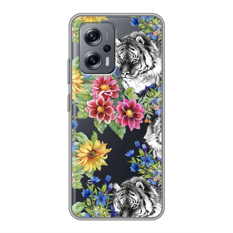 фото Прозрачный чехол на для poco x4 gt 100gadgets