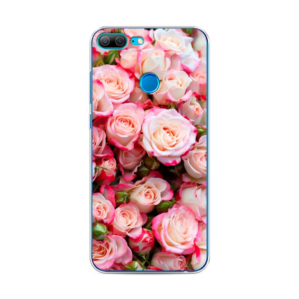 

Чехол для Honor 9 Lite "Много роз", Розовый, 64250-2