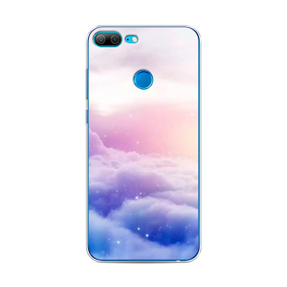 

Чехол для Honor 9 Lite "Небеса", Голубой;белый;розовый, 64250-2