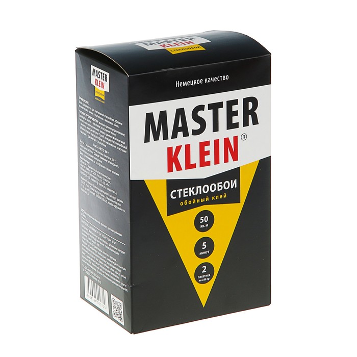 Клей обойный Master Klein, для стеклообоев, 500 г столярный клей пва master klein