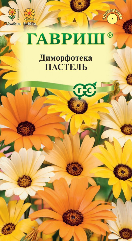 

Семена диморфотека Пастель Гавриш 1071857667-10 10 уп.