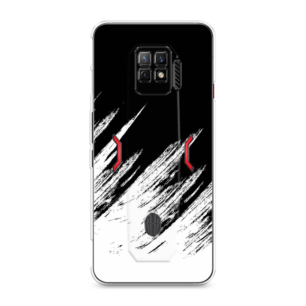 

Чехол Awog на ZTE Nubia Red Magic 7 Pro / ЗТЕ Нубиа Ред Мэджик 7 Pro "Черно белые брызги", Разноцветный, 136050-3