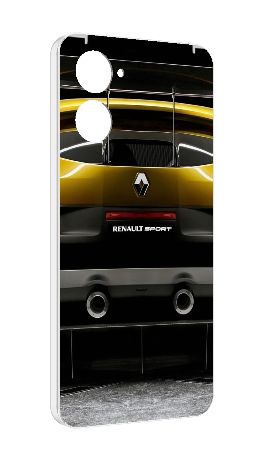 

Чехол MyPads renault-рено-3 мужской для Realme 10S противоударный, Tocco