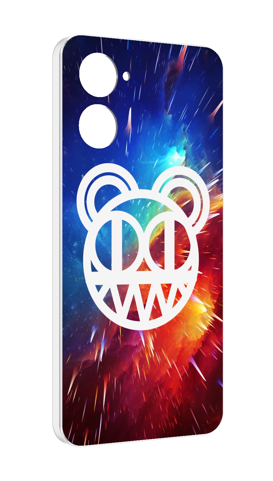 

Чехол MyPads radiohead cosmos для Realme 10S противоударный, Tocco