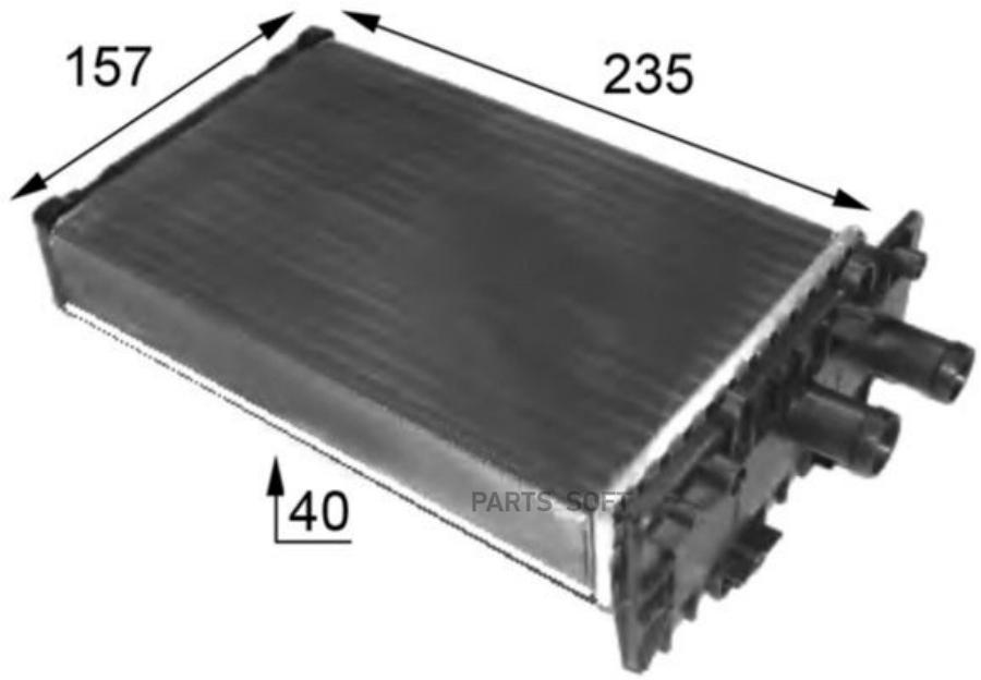 

Теплообменник салона AH48000S