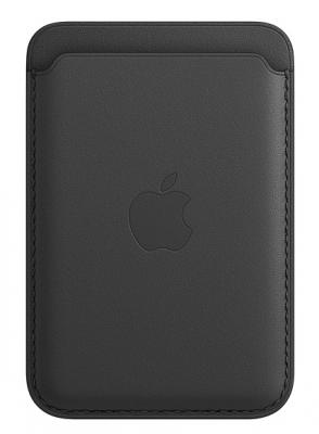 фото Чехол apple для iphone leather wallet magsafe saddle black