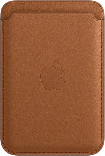 фото Чехол apple для iphone leather wallet magsafe saddle brown