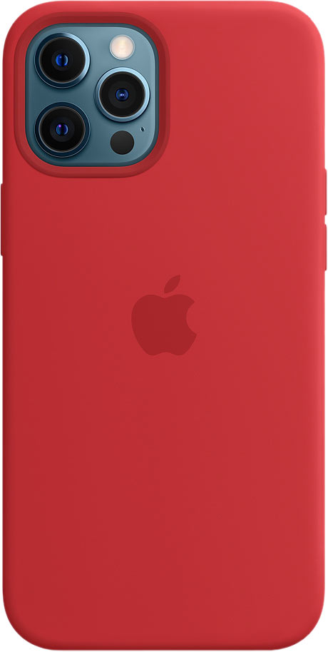 фото Чехол apple для iphone 12 pro max silicone magsafe (product) red