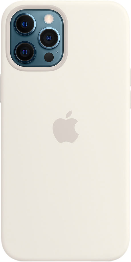 фото Чехол apple для iphone 12 pro max silicone magsafe white