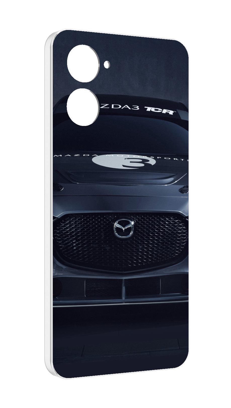 

Чехол MyPads mazda мазда 3 для Realme 10S противоударный, Tocco