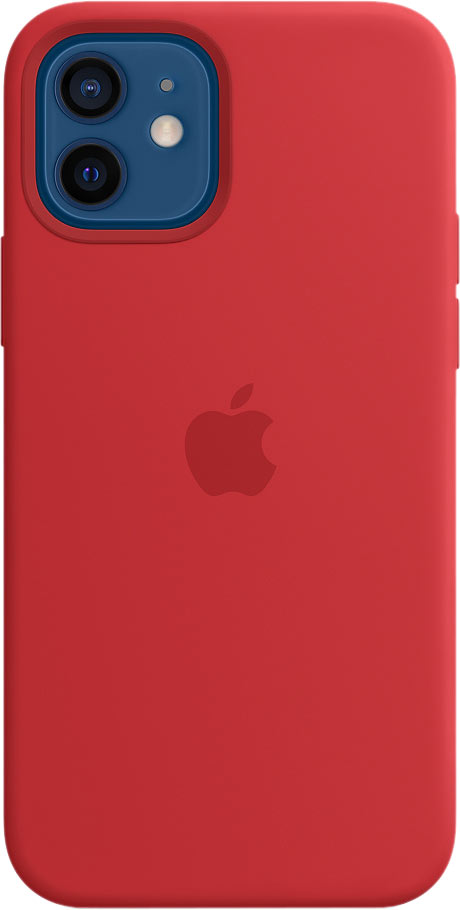 фото Чехол apple для iphone 12 / 12 pro silicone magsafe (product)red