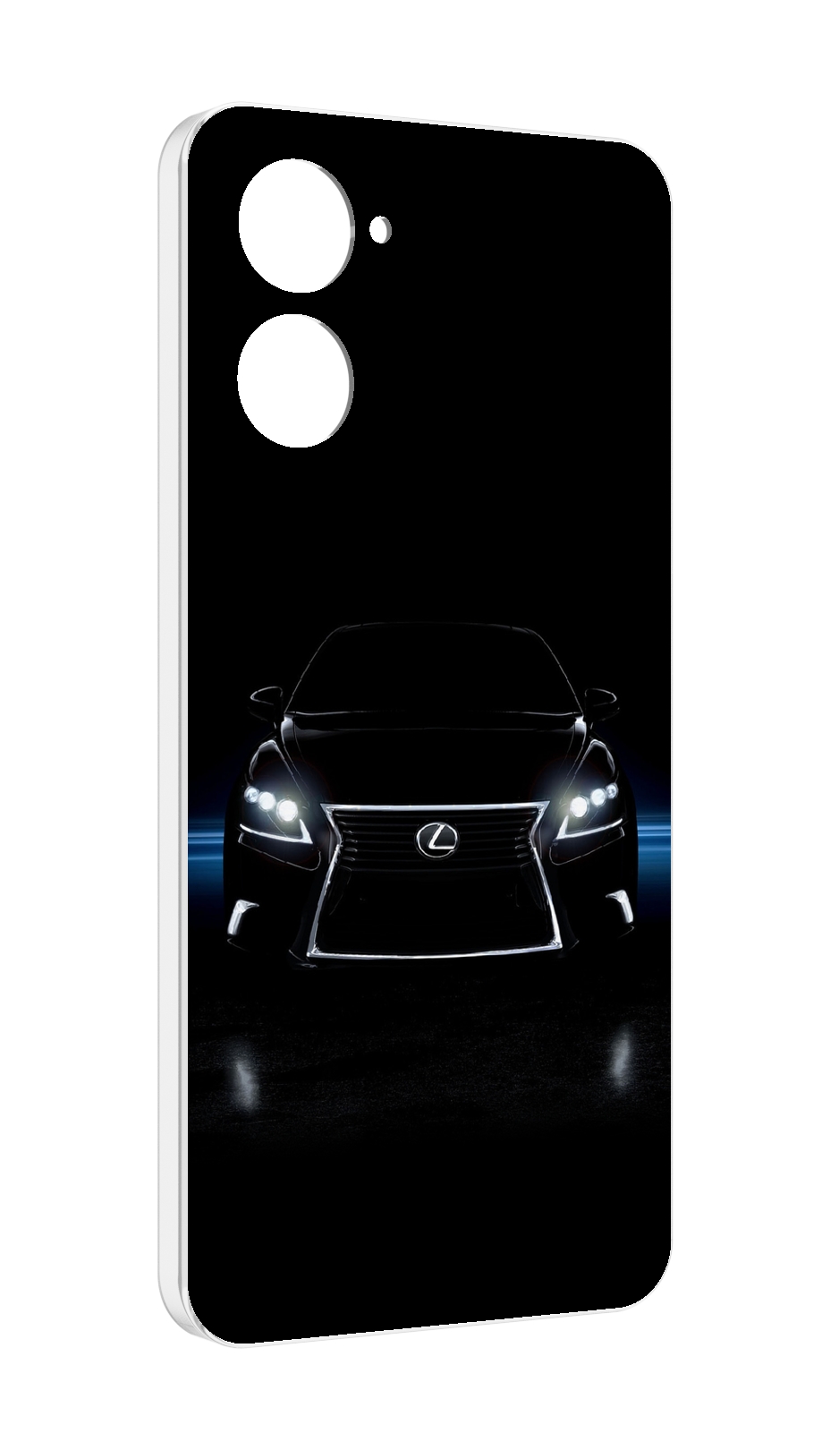 

Чехол MyPads lexus лексус 1 мужской для Realme 10S противоударный, Tocco