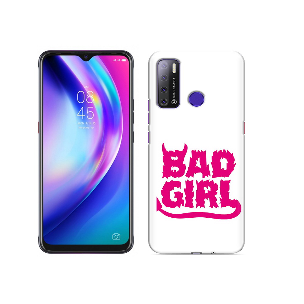 

Чехол MyPads Tocco для Tecno Pouvoir 4 плохая девочка, Прозрачный, Tocco