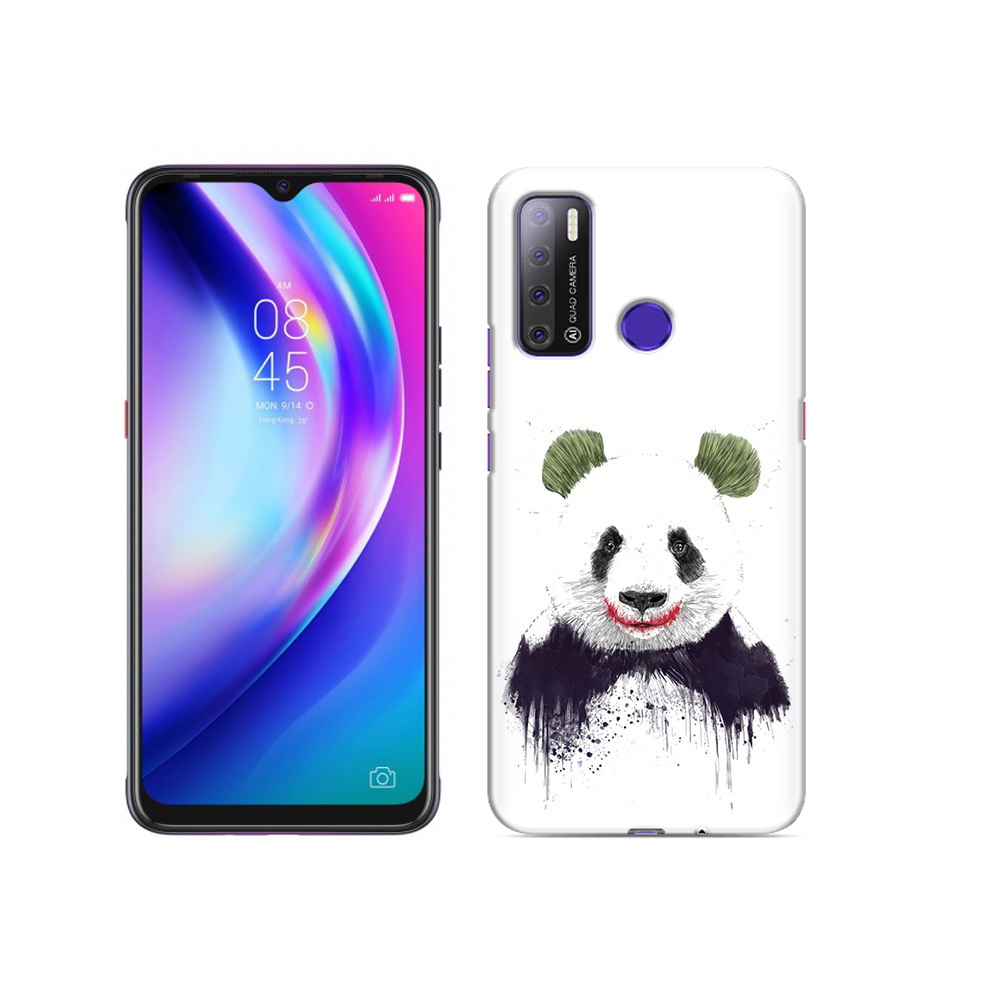 

Чехол MyPads Tocco для Tecno Pouvoir 4 панда джокер, Прозрачный, Tocco