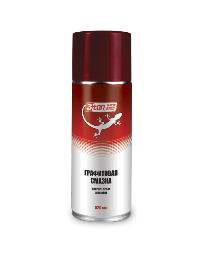 Графитовая смазка  3ton ТС-531 GRAPHITE SPRAY LUBRICANT 520мл