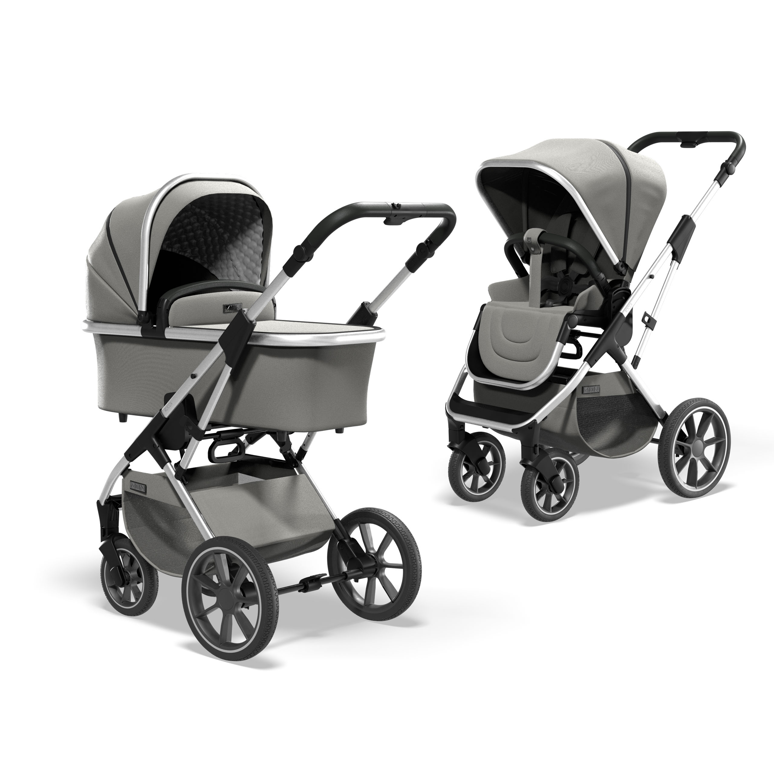 

Коляска Moon Style Rocca 2в1 Shadow (404) 2022, Style Rocca 2в1
