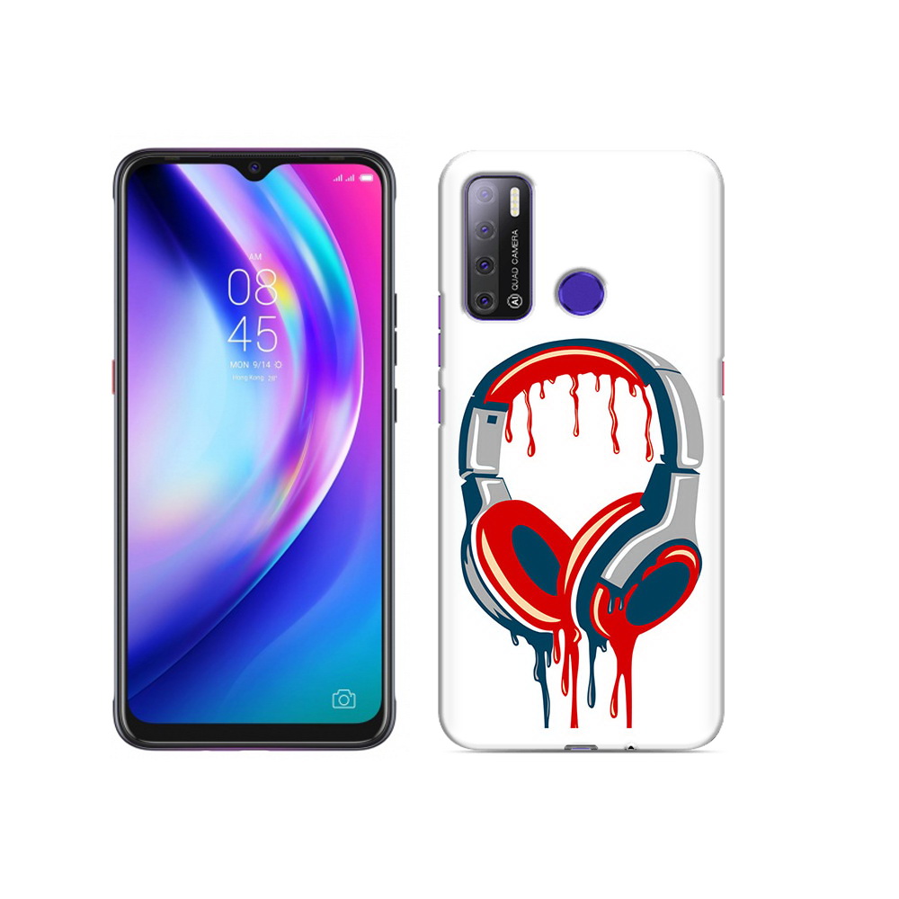 

Чехол MyPads Tocco для Tecno Pouvoir 4 не делай громко, Прозрачный, Tocco