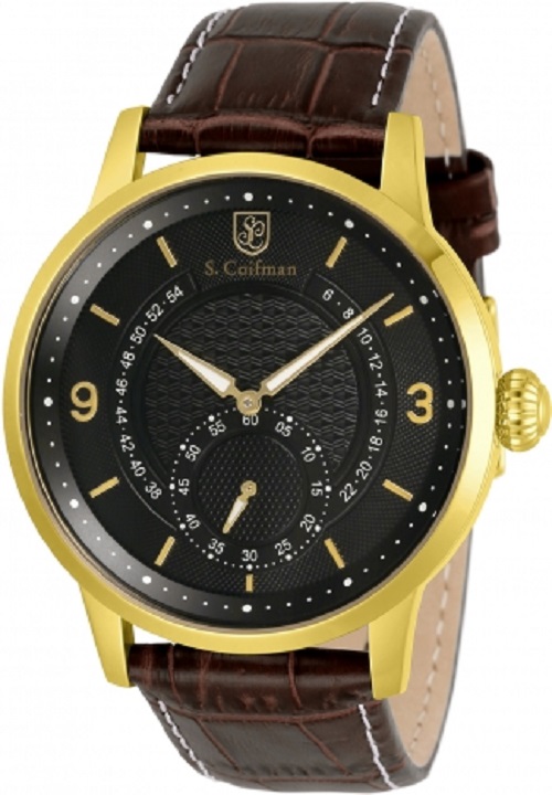 Наручные часы мужские INVICTA SC0466 коричневые