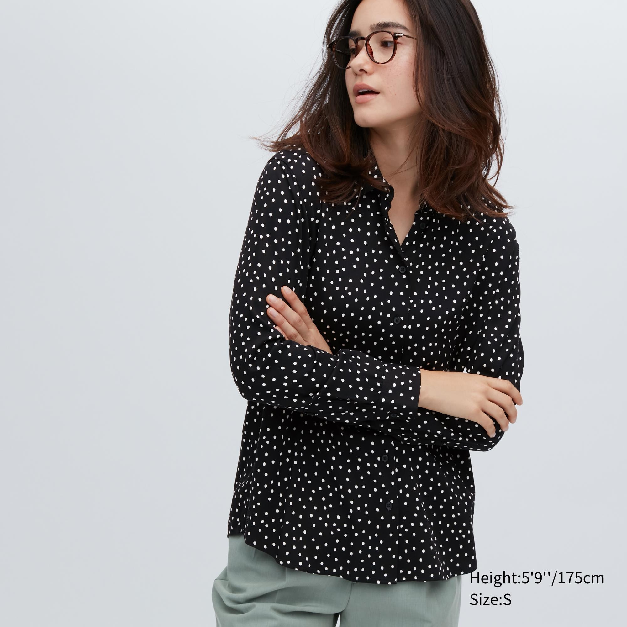 

Блуза женская UNIQLO 457636COL09 черная XL (доставка из-за рубежа), Черный, 457636COL09