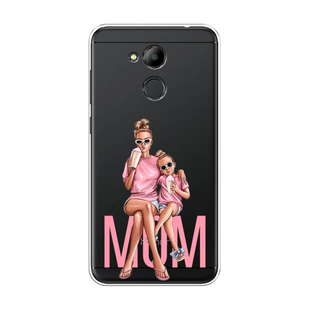 

Чехол Awog на Honor 6C Pro "Lovely mom", Синий;бежевый;розовый, 63850-7