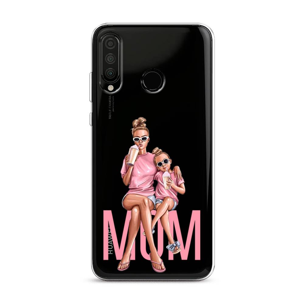 

Чехол Awog на Honor 20S "Lovely mom", Синий;бежевый;розовый, 610750-7