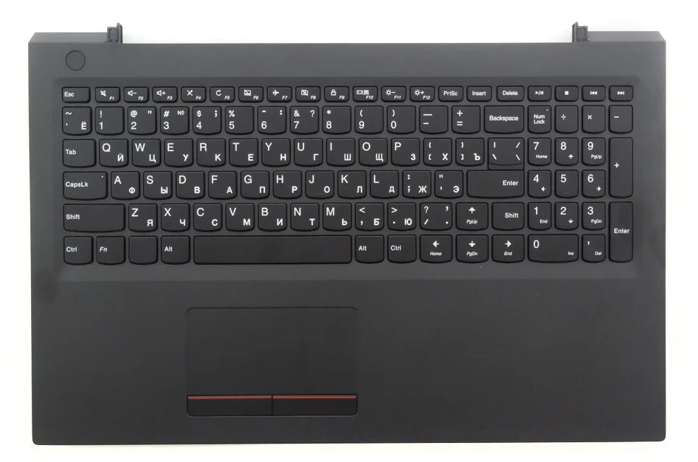 

Клавиатура для ноутбука Lenovo V110-15AST топкейс черный