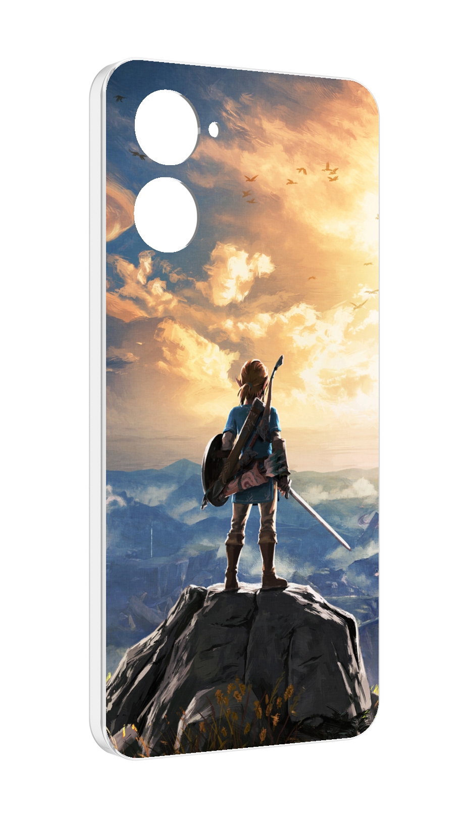 

Чехол MyPads The Legend of Zelda для Realme 10S противоударный, Tocco