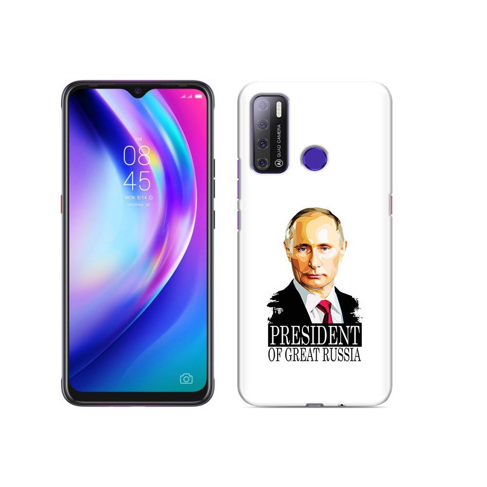 

Чехол MyPads Tocco для Tecno Pouvoir 4 Володька, Прозрачный, Tocco