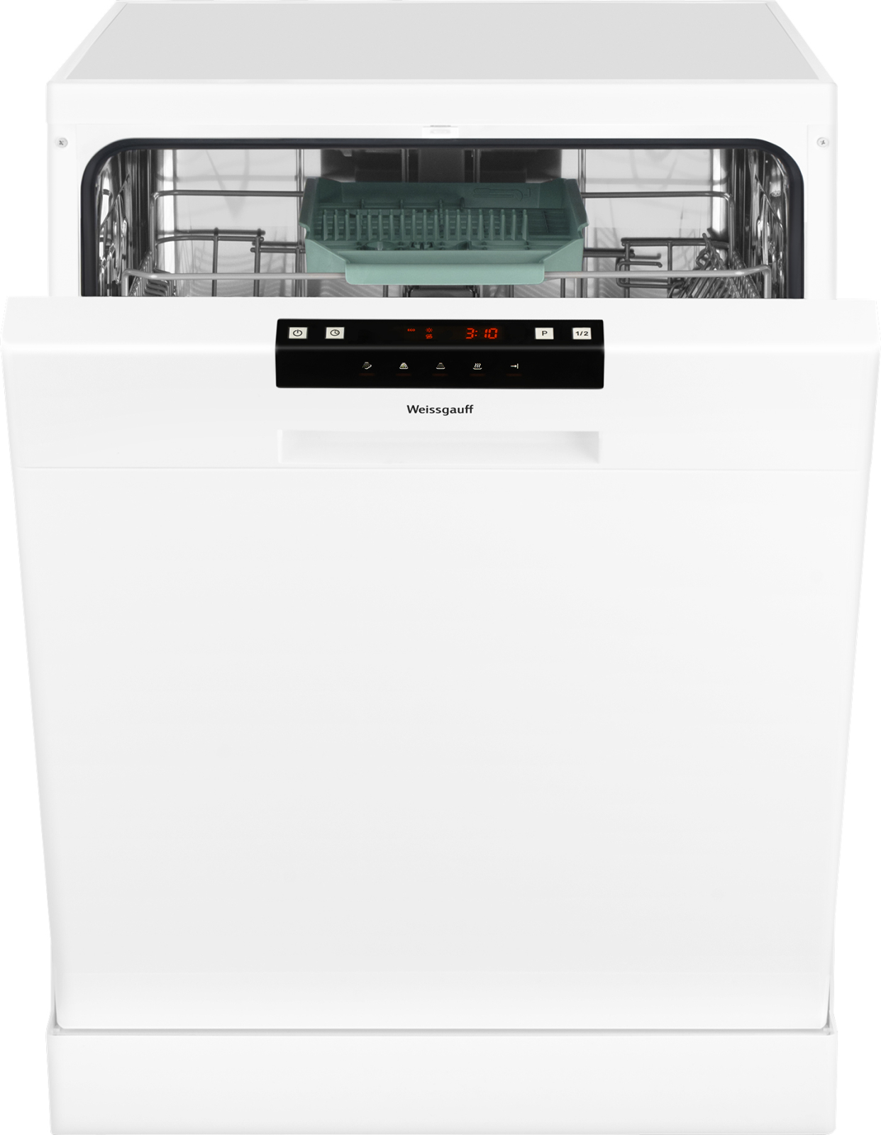 Посудомоечная машина Weissgauff DW 6032 белый сушильная машина weissgauff wd 6148 d heat pump