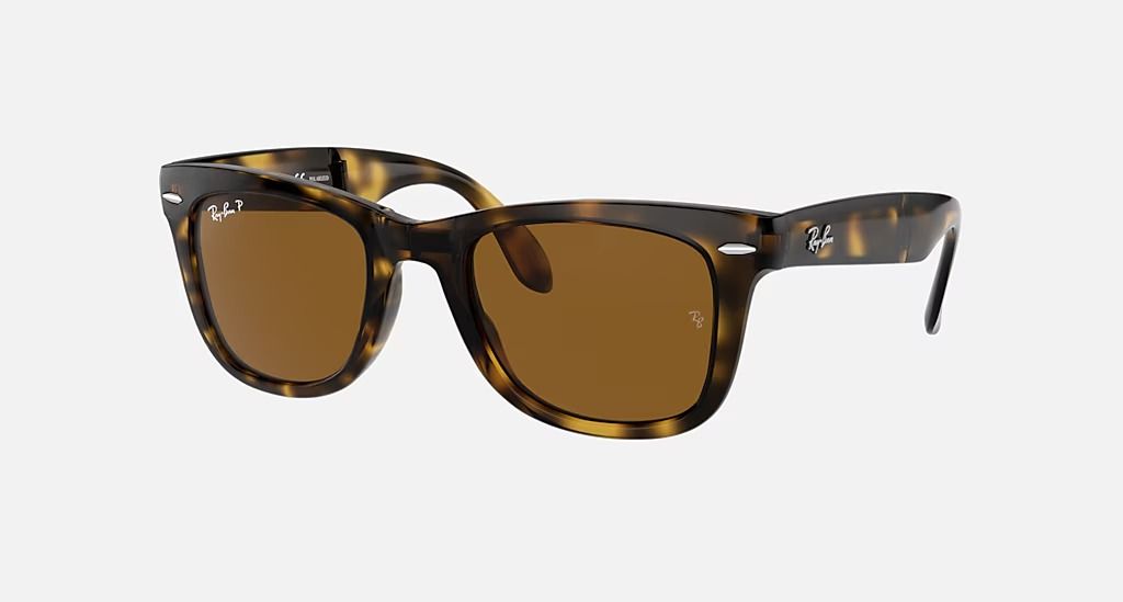 

Солнцезащитные очки унисекс Ray-Ban RB4105 коричневые, RB4105