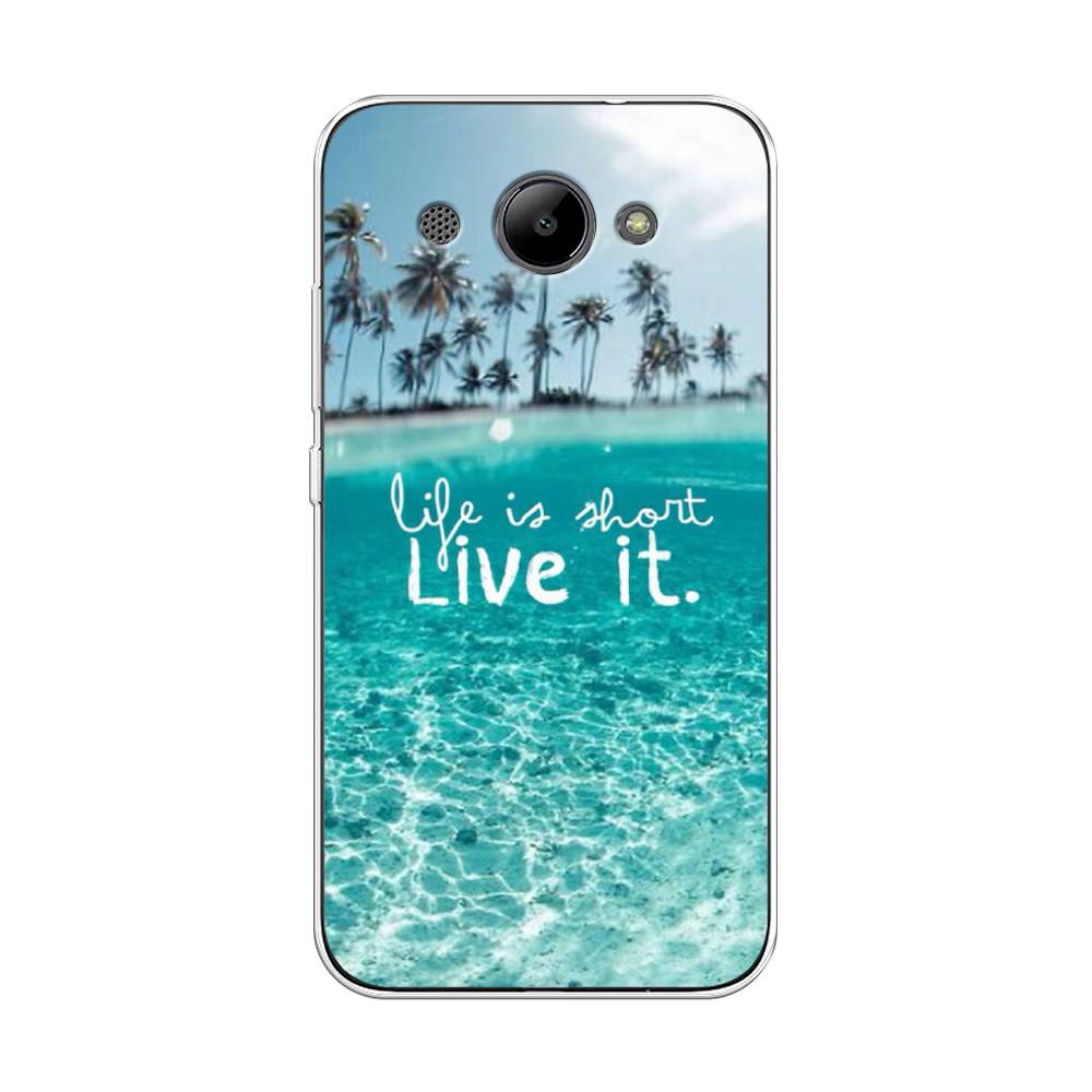 

Чехол Awog "Live it" для Huawei Y3 2018, 65850-7