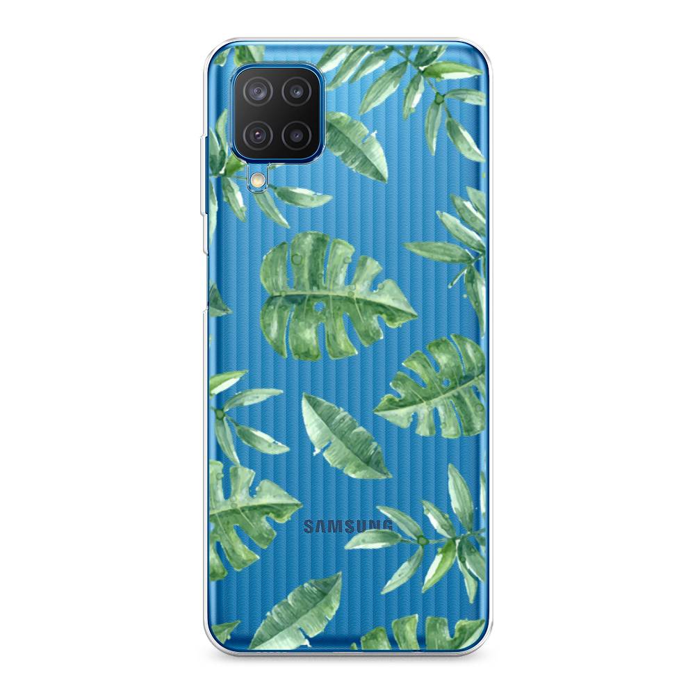 

Чехол Awog на Samsung Galaxy M12 / Самсунг M12 "Нарисованные пальмовые листья", Разноцветный, 2102650-4