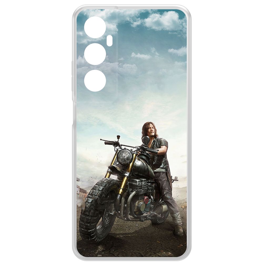 

Чехол-накладка Krutoff Clear Case Ходячие мертвецы. Дэрил для Realme C65